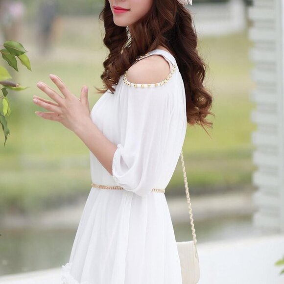 Women's Cotton Foldable Floral Bucket Hat Sun UV Protection Beach Outdoor - Picture 7 of 8